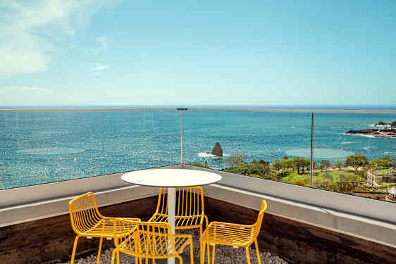 Restaurant ved havet på Madeira