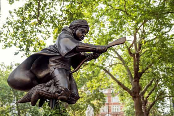 Harry Potter statue i London