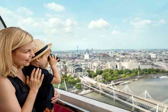 Mor og søn i London