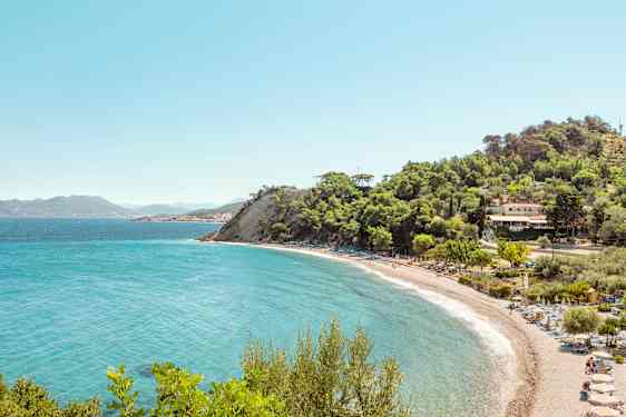 Strand på Samos 