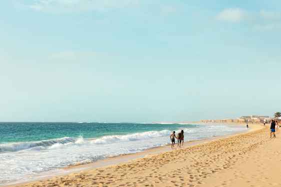 Strand på Kap Verde