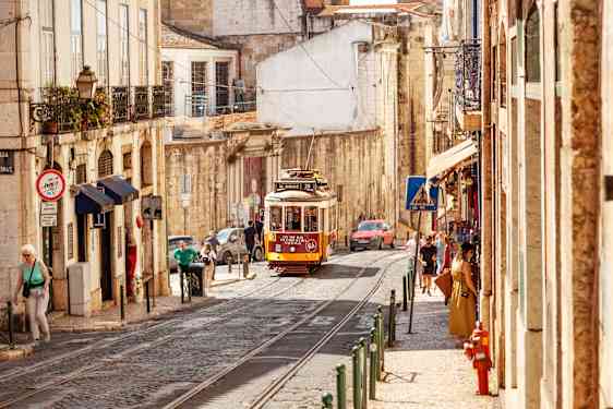 Sporvogn i Lissabon