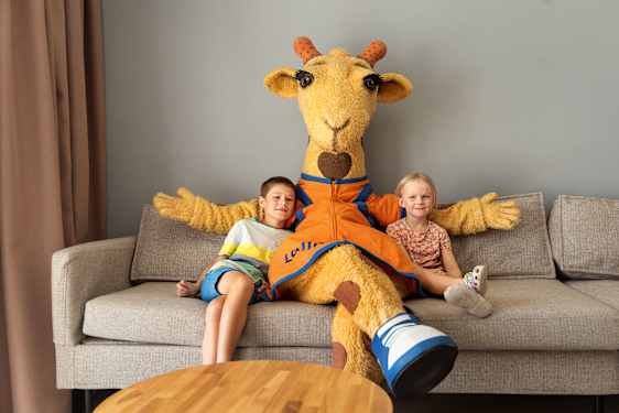 Besøg af Lollo eller Bernie