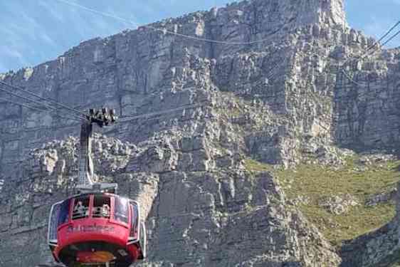 Kabelbanen op til Taffelbjerget