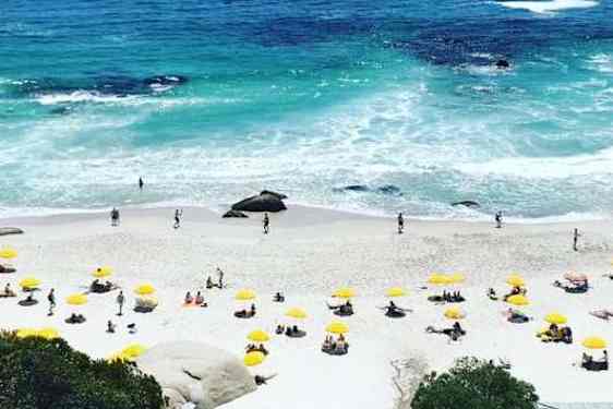 Blue Flag-stranden Clifton Beach