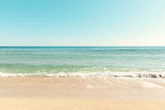 Stranden i Cala Mesquida