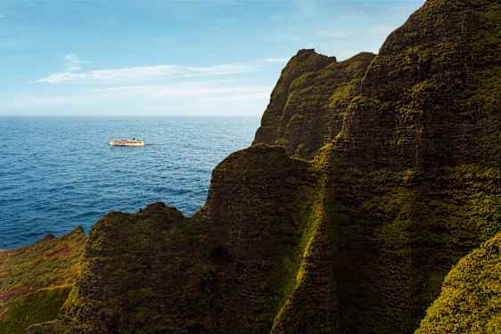 Krydstogt ved Hawaii