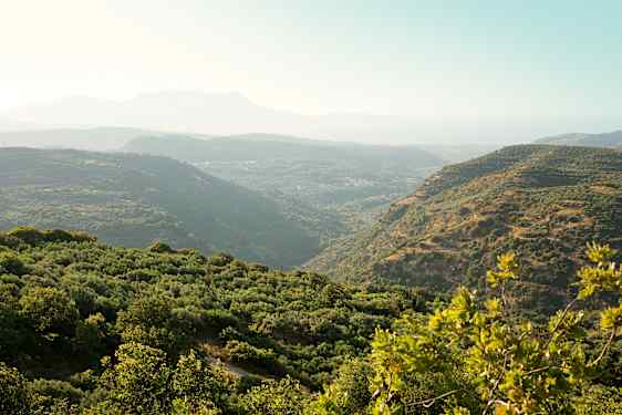 Vejret på Kreta - bjerge