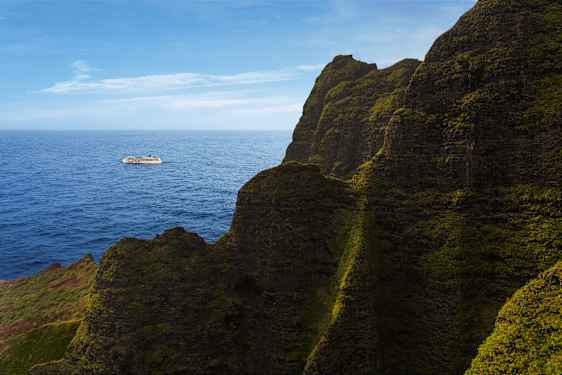Norwegian Cruise Line ud for Hawaiis kyst