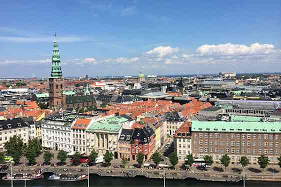 København set oppefra