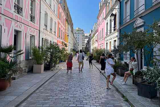 Rue Cremieux i Paris