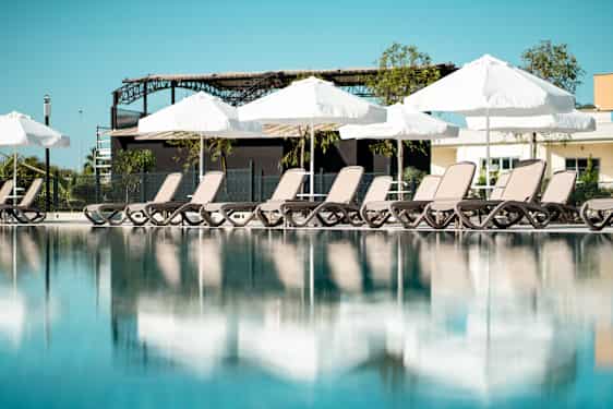 Poolområde ved Green Garden, Tyrkiet