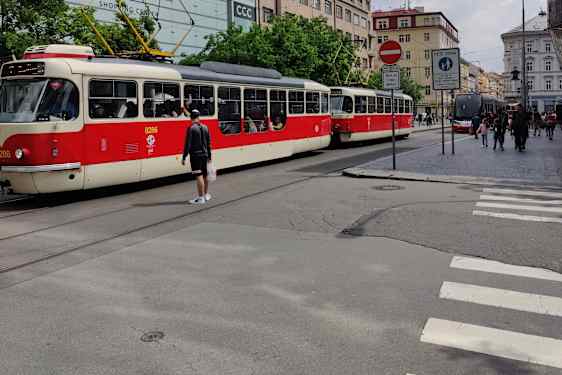 Sporvogn i Prag