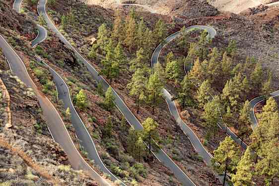 Hårnålesving på Gran Canaria