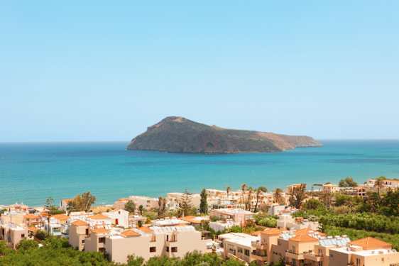 Platanias set fra Kreta