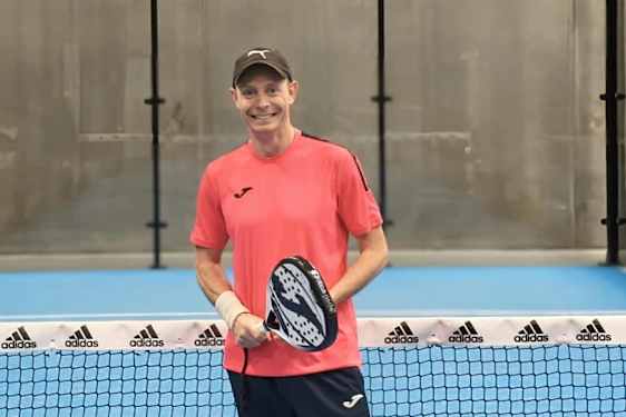 Padelinstruktør Thomas Møller