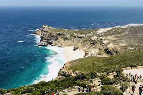 Kap det Gode Håb på sydspidsen af det afrikanske kontinent