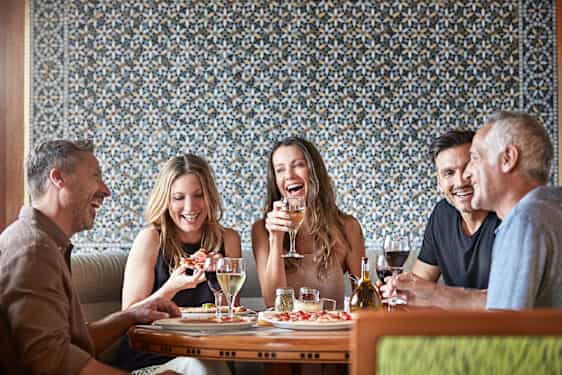 Der er ofte flere restauranter at vælge imellem på dit krydstogtskib