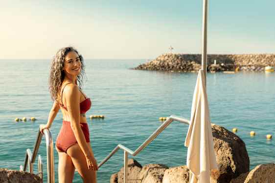 Kvinde på Gran Canaria