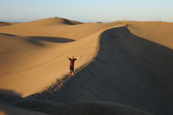 Maspalomas-klitterne på Gran Canaria