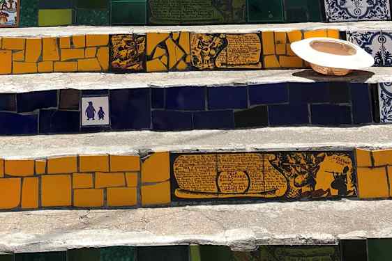 Selarón-trappen i Rio