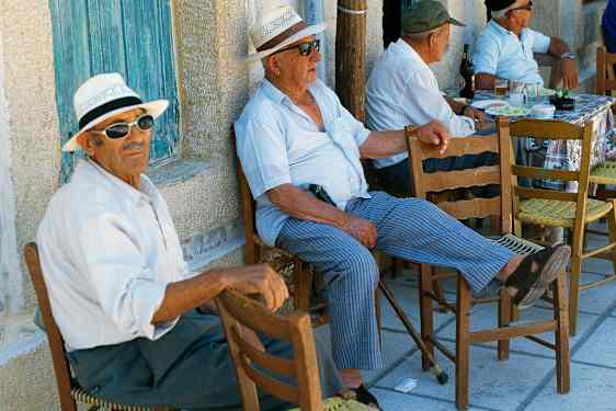 Lavt tempo i Grækenland