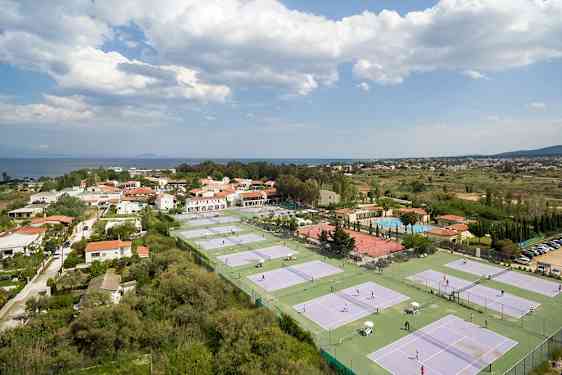 Tennisanlæg på Hotel Golden Coast