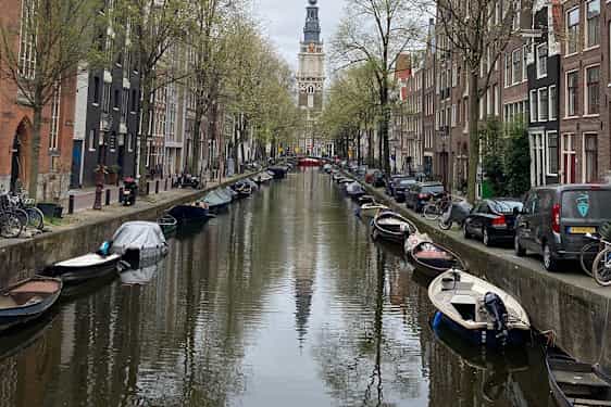 Kanal i Amsterdam