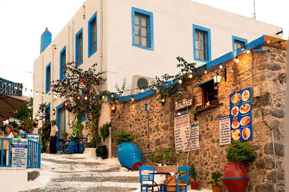 Lokal atmosfære i Grækenland