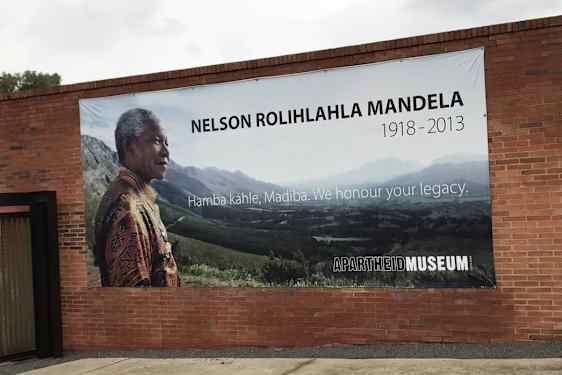 Apartheid Museum i Sydafrika