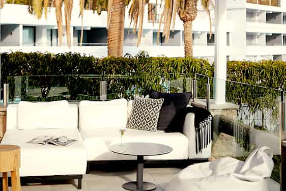 Terrasse mod haven