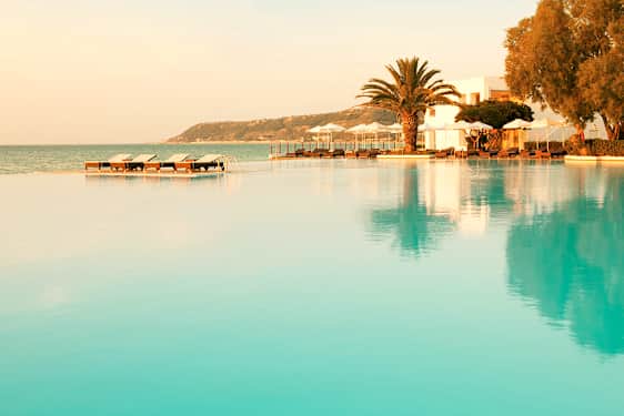 Pool på Sunprime Miramare Beach.