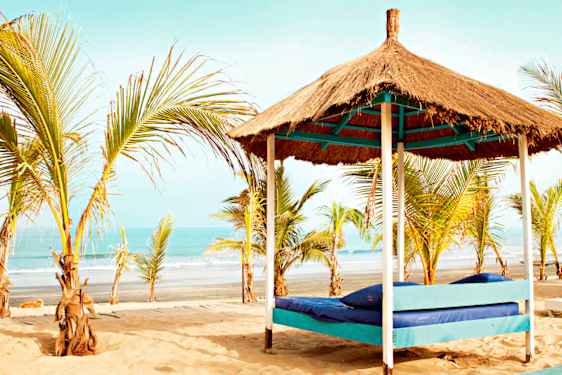 Strandliv i Gambia