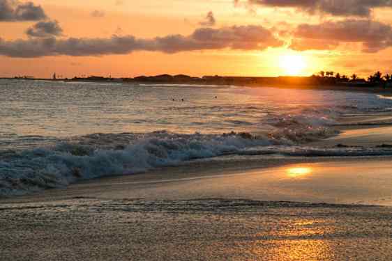 Solnedgang på Kap Verde