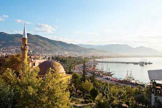 Udsigt ud over Alanya
