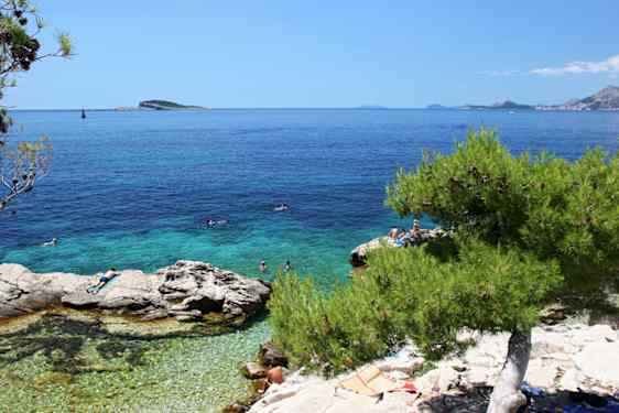 Strand og sol i Kroatien