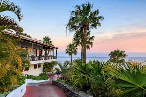 Smuk udsigt over restauranten på hotellet