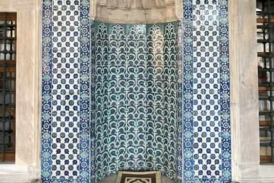 Rustem Pasha Moskéen har de smukkeste blå mosaikker