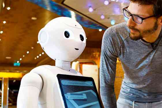 Robotservice på kryssning