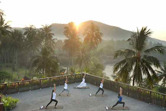Yoga på Bali
