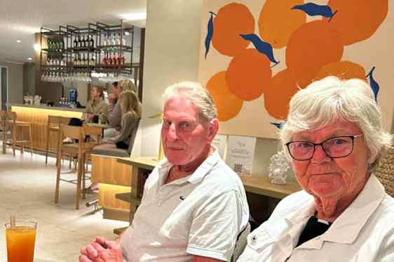 Aase og hendes mand Sten