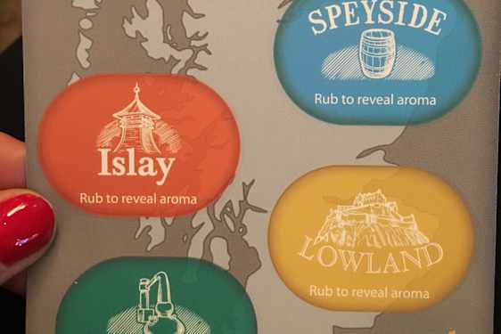 kort over whiskeyområder