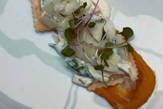 Mad på restauranten