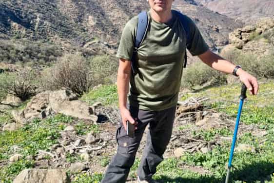 Med Roque Nublo i baggrunden