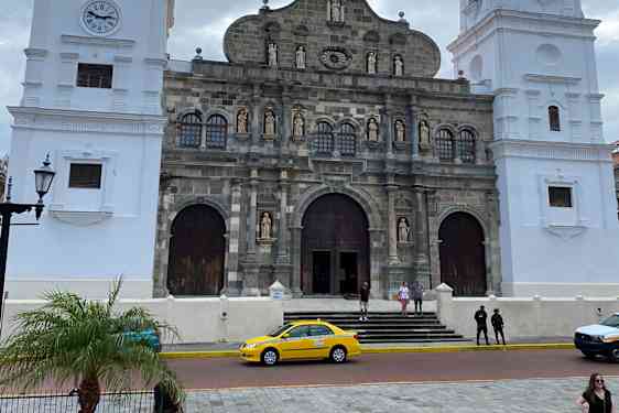Gamle bygninger i Panama City