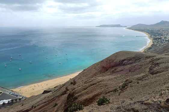 Stranden på Porto Santo