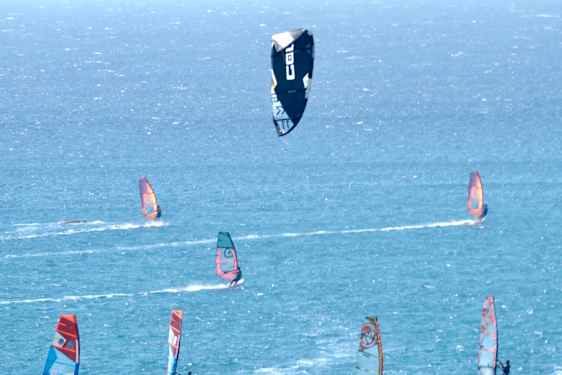 Vindsurfing i Lindos