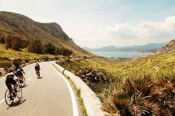 Cykelryttere på Mallorca