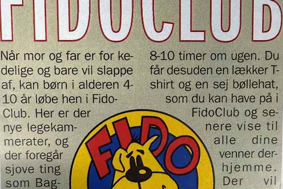 Billede fra Spies katalog 1990'erne