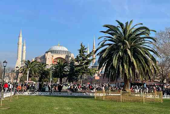 Den Blå Moske i Istanbul